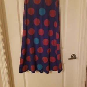 LulaRoe Purple Maxi Skirt
